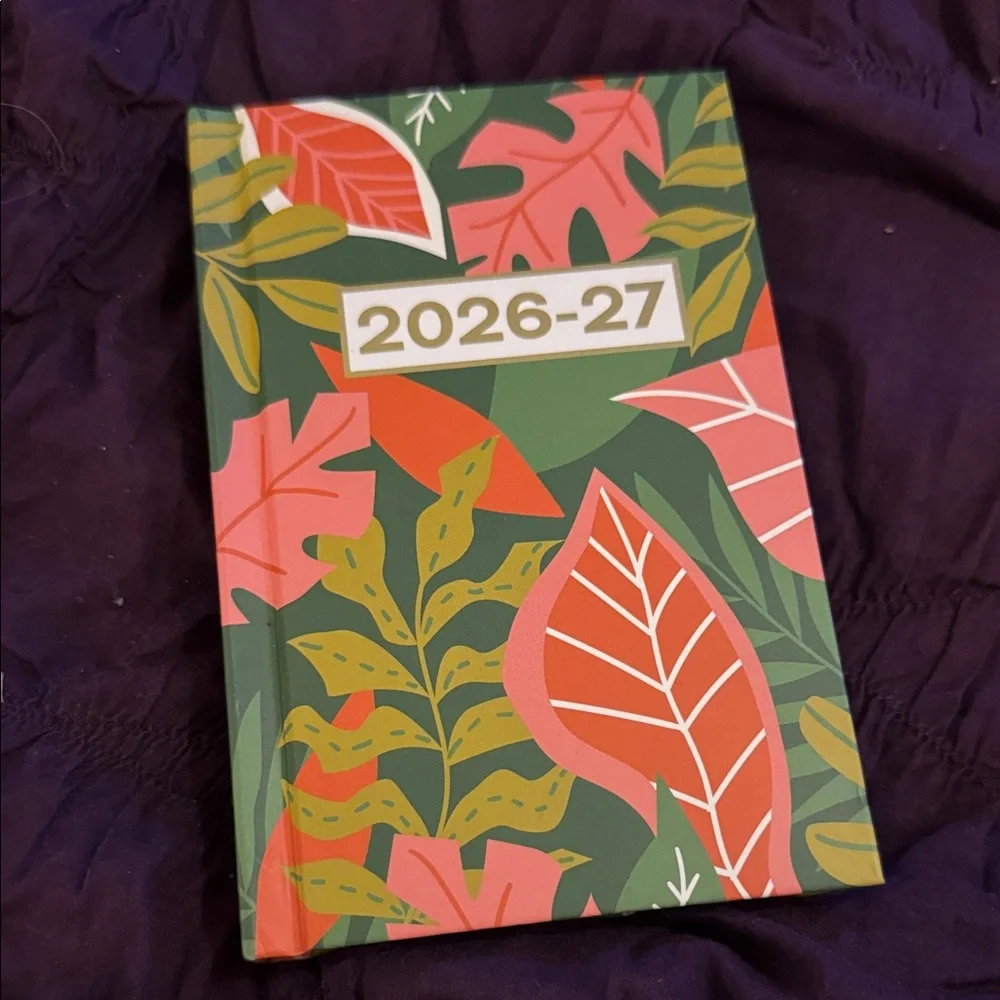 Purple Lined Planner